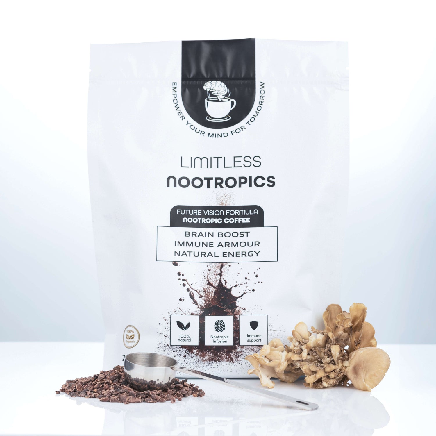 Premium Nootropic Coffee Blend: Future Vision Formula